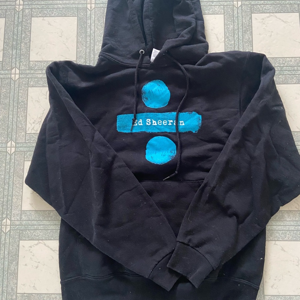 Ed Sheeran Divide tour Black and Blue Hoodie